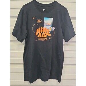 Nike Air Men Shirt Small Black Just Do It An Experience Enhanced By Air Swoosh S